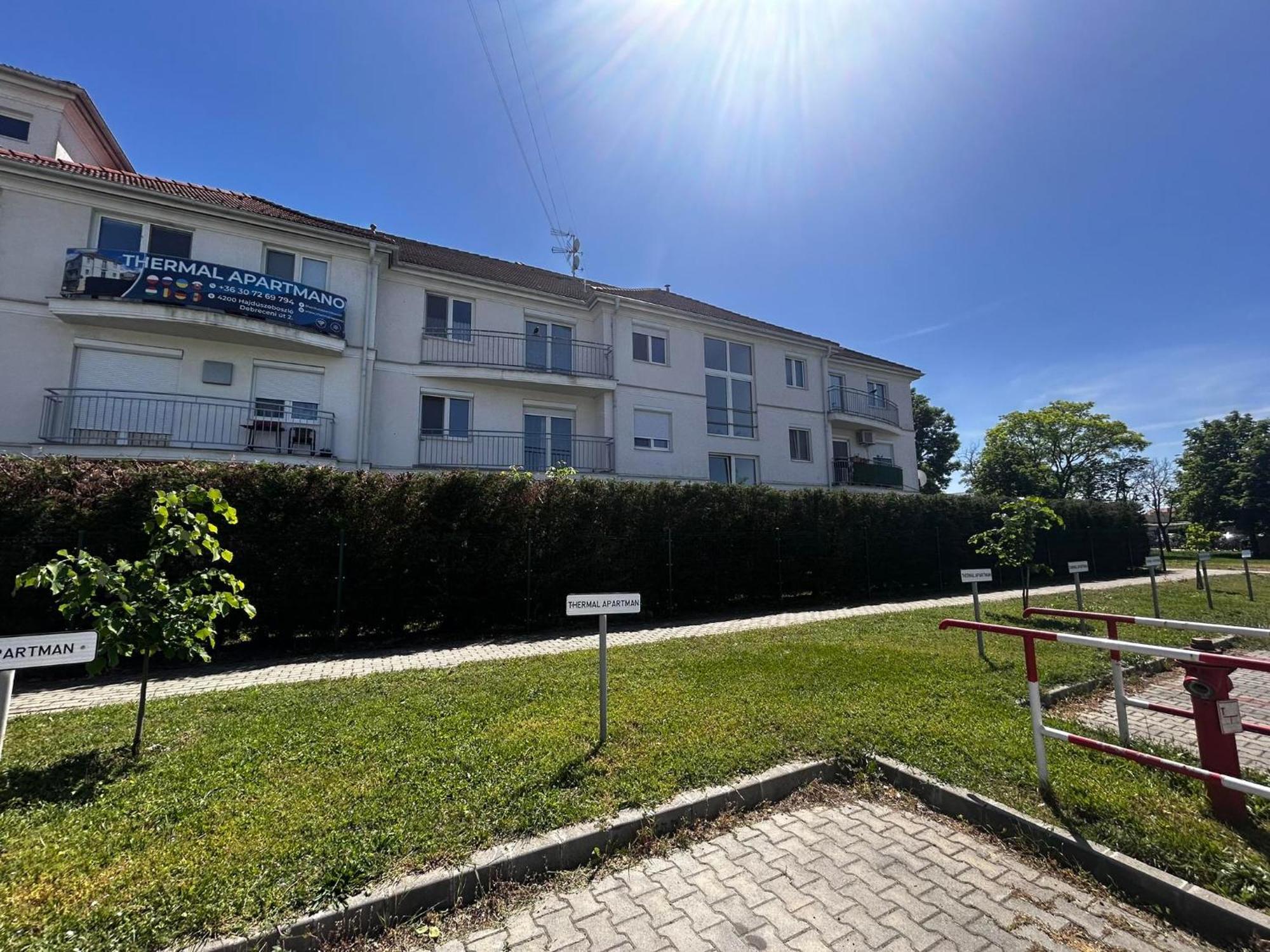 Thermal Apartman Hajdúszoboszló Buitenkant foto